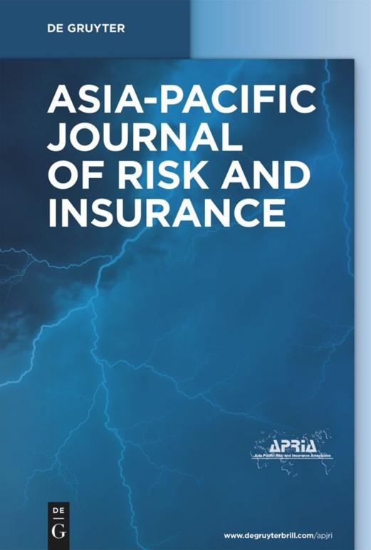Asia-Pacific Journal of Risk and Insurance (APJRI）